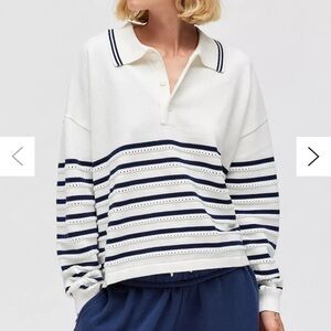 THE UPSIDE Wonder Knit Polo